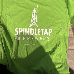 Men’s Green Spindletap Brewery T-Shirt